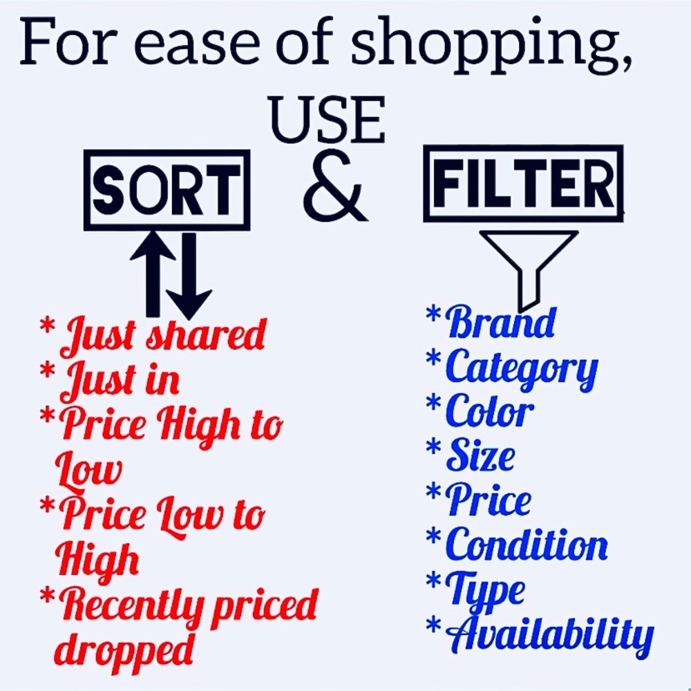 🌸HELPFUL FILTER CHART🌸